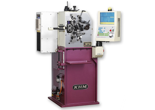 Seyunda CNC-508 five-axis compression spring coiler, covering 0.13 to 0.8 mm wire